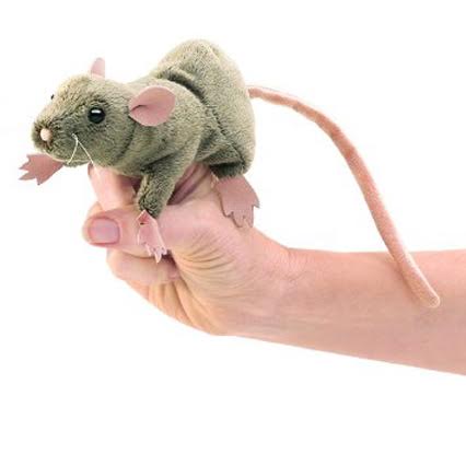 Mini Rat Finger Puppet